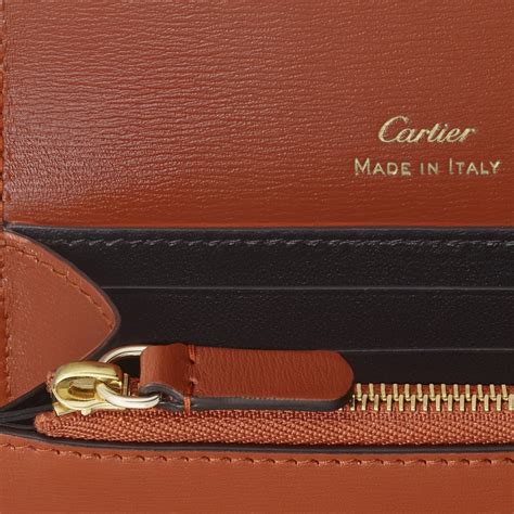 cartier small leather goods.